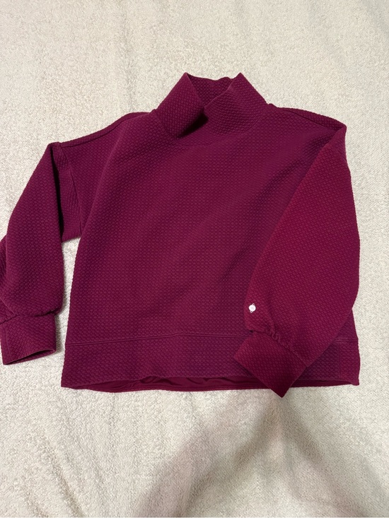 CALIA by Carrie Underwood Tops - CALIA by Carrie Underwood Mock-Neck Puffer Jacket - Plum